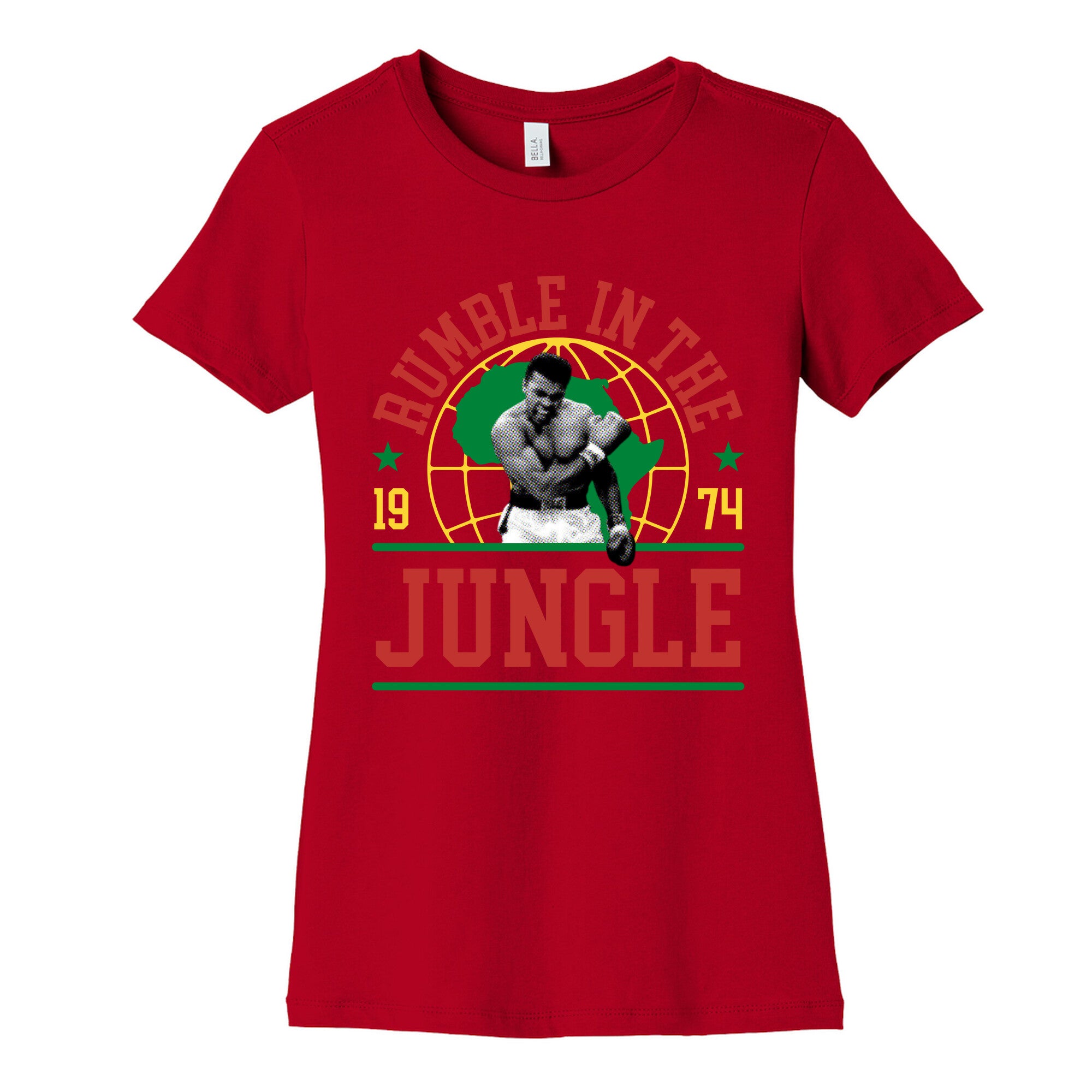 Rumble in the Jungle Womens Cotton Tee